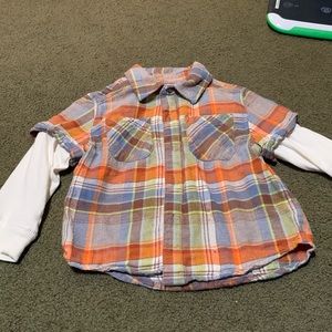 Boys Plaid Shirt